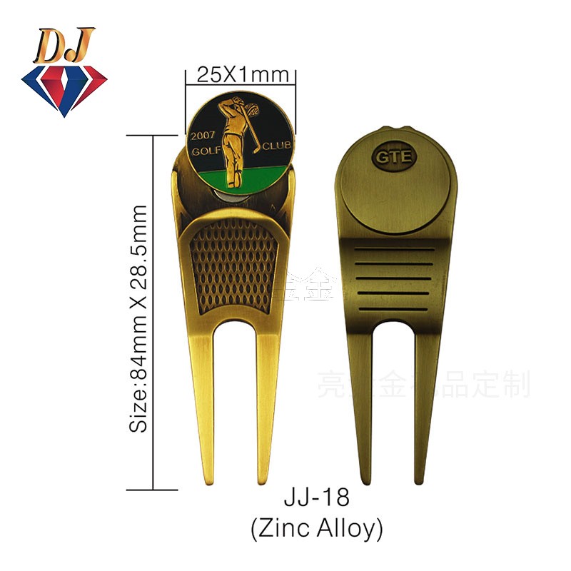 金属高尔夫球叉